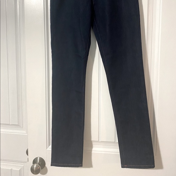 LOVE MOSCHINO HEART POCKET SKINNY JEANS IN DARK BLUE (W27) - Picture 6 of 6